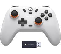 Manette sans fil Nova Lite,connectivité tri-mode,manette de jeu PC pour Windows PC/Switch/Stem/iOS/Android,avec déclencheur à effet Hall,DualVibration,Turbo,Motion (Blanc)