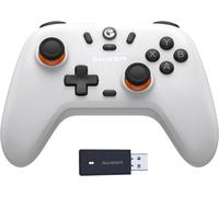 Manette sans fil Nova Lite,connectivité tri-mode,manette de jeu PC pour Windows PC/Switch/Stem/iOS/Android,avec déclencheur à effet Hall,DualVibration,Turbo,Motion (Blanc)