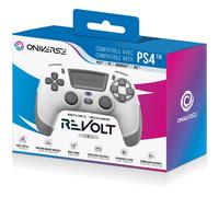 Manette Sans Fil Oniverse Revolt Pour Ps4 Pc Et Mobile Bluetooth Blanc Lune