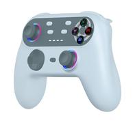 Oniverse Manette sans fil Walli – joysticks Hall Effect, gyroscope, boutons macro, 6h, Gris rétro