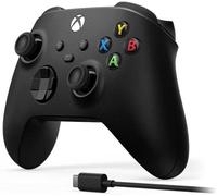 Manette Sans Fil Pour Microsoft XBOX SERIE X/S + Câble 2,75 M PC Noir Carbone