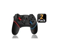 Qumox Manette de jeu Diswoe – Bluetooth – 6 axes – Double moteur – Switch/Switch Lite/PC
