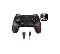Manette sans fil pour Nintendo Switch NS Bluetooth Manette Switch Pro Switch controller Batterie Rechargeable bleu rouge paquet de deux