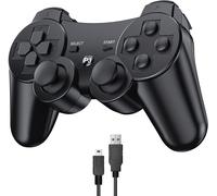 Manette Sans Fil Pour Ps3 - Bluetooth Avec Câble De Chargement Usb Et Double Vibration[J26]