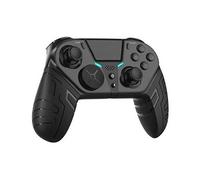 manette sans fil pour ps4, télécommande de manette de jeu avec boutons arrière programmables (noir)