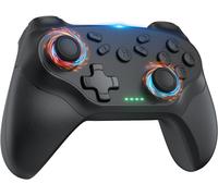 Manette Sans Fil Pour S-Witch, Manette Pro Pour Manette De Jeu S-Witch, Compatible Avec S-Witch/Lite/Oled, Prend En Charge L'axe Gyroscopique Et La Double Vibration