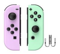 Manette sans fil pour Swich,remplacement des Manette L/R Switch compatible avec Switch/Lite/OLED,supportant le contrôle,Vert+Voilet