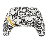 Manette sans fil PowerA Fortnite pour PC Blanc, Noir, Or