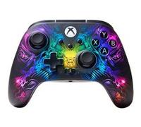 Manette sans fil PowerA Fusion Pro Lumectra pour PC Xbox 360 Xbox Series X et S Noir Noir