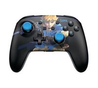 Manette sans fil PowerA Lumectra Wake Up Link pour Nintendo Switch Noir et Bleu