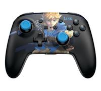 Manette sans fil PowerA Lumectra Wake Up Link pour Nintendo Switch Noir et Bleu