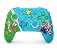 Manette sans fil PowerA Mario Super Star Friends pour Nintendo Switch