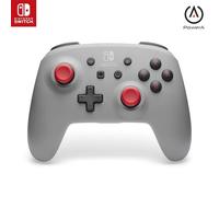Manette sans fil à piles PowerA Retro Grey with Motion pour Nintendo Switch Gris Rouge et Noir
