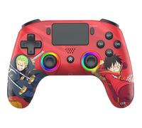 Manette sans fil - PS4 / PC - One Piece Luffy vs Zoro - Bluetooth - Noir - SUBSONIC