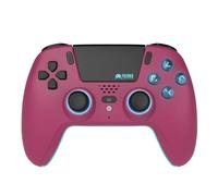 Freaks & Geeks Manette de jeu TRADE INVADERS PS5 LED Cherry Red 1000 mAh Joysticks à effet Hall