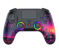 Manette sans fil - PS5 / PC - Sunset - Bluetooth - LED RGB programmables - SUBSONIC