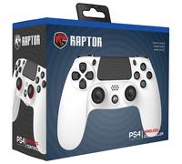 Manette sans fil Raptor PS4 blanche