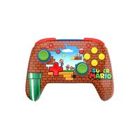 Turtle Beach Rematch Mario Brick Manette sans fil sous licence officielle Nintendo pour Nintendo Switch avec batterie rechargeable. Fonctionne aussi avec la Nintendo Switch 2 - Bouton C indisponible