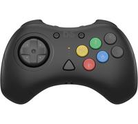 Manette Sans fil Retro Fighters D6 Noire pour Switch 2, PC Windows, Dreamcast