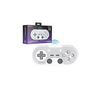 Manette Sans Fil - RetroBit Legacy 16 Grise - Switch, PC, Steam, Raspberry Pi, SNES, Android