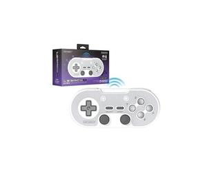 Manette Sans Fil - RetroBit Legacy 16 Grise - Switch, PC, Steam, Raspberry Pi, SNES, Android