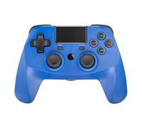 Manette sans fil Snakebyte Game Pad 4S bleue pour PS4