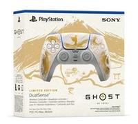 Manette sans fil Sony DualSense Edition limitée Ghost of Yotei™ pour PS5 PC Mac et Mobile Blanc, Gris, Or A