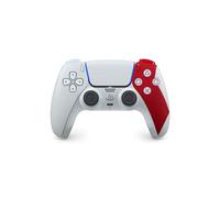 Manette sans fil Sony DualSense PS5DSGOW20TH Retour haptique, gâchettes adaptatives, Bluetooth 5.1 Blanche et Rouge Édition limitée God of War 20 ans