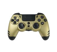Manette sans Fil Steelplay Slim Pack pour PS4 PS3 et PC Or