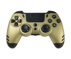 Manette sans Fil Steelplay Slim Pack pour PS4 PS3 et PC Or Or E