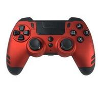 Manette sans Fil Steelplay Slim Pack pour PS4 PS3 et PC Rouge Rouge E