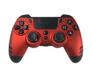 Manette sans Fil Steelplay Slim Pack pour PS4 PS3 et PC Rouge Rouge E