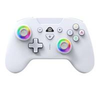 Subsonic Manette sans fil pour Switch 2 / Switch – avec LED, vibrations et gyroscope – Blanc