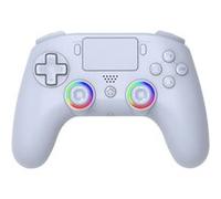 Manette sans fil Subsonic pour PS4 et PC Blanc Blanc E