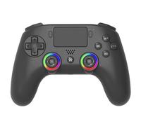 Subsonic - Manette pour PS5 sans fil avec palettes et Leds programmables fonction vibration et tactile - Manette PS5 Noire (Noir)