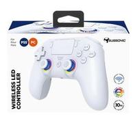Manette sans-fil Subsonic SA5716-2 blanche PS5 et PC Blanc E