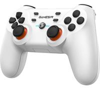 Manette Sans Fil T3S Pour Windows Pc/Tv/Ios13/Téléphone/Tablette Android,Manette De Jeu Bluetooth,Pour Manette De Jeu Mobile Apple Arcade Mfi,Vibration Réglable,Turbo À 4 Niveaux(Blanc)