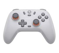 Manette sans fil tri-mode GameSir Nova Lite Hall effect Gris Blanc pour PC Windows Switch iOS Android avec DualVibration 6 axes Turbo