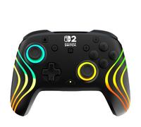 Manette sans fil Turtle Beach® Afterglow™ Wave Noir pour Nintendo Switch™ 2 Nintendo Switch™ Nintendo Switch™ Lite et Nintendo Switch™ Modèle OLED