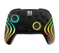 Manette sans fil Turtle Beach® Afterglow™ Wave Noir pour Nintendo Switch™ 2 Nintendo Switch™ Nintendo Switch™ Lite et Nintendo Switch™ Modèle OLED Noir