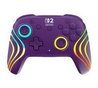 Manette sans fil Turtle Beach® Afterglow™ Wave Violet pour Nintendo Switch™ 2 Nintendo Switch™ Nintendo Switch™ Lite et Nintendo Switch™ Modèle OLED Violet
