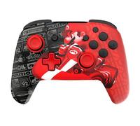 PDP REMATCH GLOW Manette Nintendo Switch Pro sans fil, commandes de mouvement complètes - Licence pour Nintendo Switch & Switch Lite et modèle OLED, alimentation de batterie rechargeable, brille dans