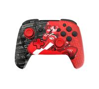 Manette sans fil Turtle Beach Rematch Glow Mario pour Nintendo Switch et Switch OLED Boutons programmables Noir et Rouge