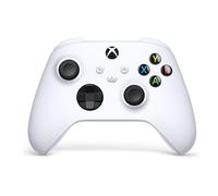 Microsoft Xbox Wireless Controller White Blanc Bluetooth/USB Manette de jeu Analogique/Numérique Xbox Series S, Xbox Series X, Xbox One, Xbox One S, Xbox One X