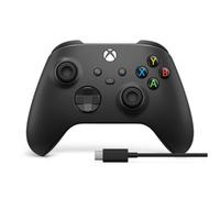 Manette sans fil Xbox pour PC avec câble USB-C - Noir