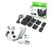 Manette Sans Fil Xbox Series X/S Dual Charge Slim/One X Dual Battery Charging Set X1 Charging Base