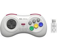 Manette sans fils 8 boutons, couleur Blanche/White compatible sur Switch, Sega Genesis mini & Mega Drive mini
