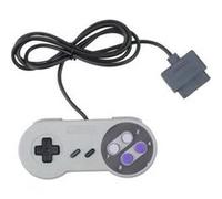 Manette SNES pour Super Nintendo - Version US - Contrôleur Rétro avec Câble 1,80 m - Compatible Toutes Consoles SNES - Straße Game