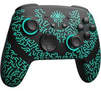 Manette Switch 2 Pro, Manette Switch 2 Sans Fil Compatible Avec Nintendo Switch 2/Oled/Lite, Firefly Bluetooth Switch 2 Pro Controller Avec 7 Couleurs Led/Nfc/Paddle/Turbo- Mineur Noir