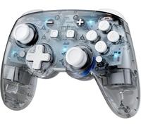 Manette Switch 2 Sans Fil Compatible Avec Nintendo Switch 2/Oled/Lite, Rgb Switch Manette Pro Sans Fil, Switch Pro Controller Avec 7 Couleurs De Led/Hall Effect/Palette/Fonction Double Turbo, Gris